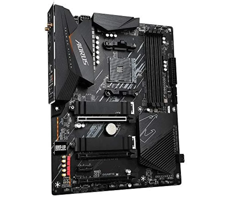 GIGABYTE B550 AORUS ELITE AX V2 AMD AM4 ATX Motherboard – B550 Chipset, Socket AM4 for Ryzen 5000/4000/3000 Series, DDR4 up to 4733 MHz, Dual M.2 PCIe Storage, Intel Wi-Fi 6E + Bluetooth 5.3, 2.5 GbE LAN, USB 3.2 Gen2 & SATA3, HDMI & DisplayPort, RGB Fusion – Premium Wi-Fi Gaming/Creator Board - Featured Image
