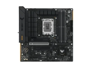 ASUS TUF GAMING B760M-PLUS WIFI II Micro-ATX Motherboard – Intel B760 LGA1700, DDR5 up to 7800 MT/s, 4x DIMM, PCIe 5.0 x16, 3x M.2 NVMe & 4x SATA III Storage, Wi-Fi 6E + Bluetooth 5.3, Realtek 2.5G LAN, USB-C 20 Gbps & USB 3.2, HDMI 2.1 & DisplayPort, 7.1-Ch Audio, Q-Antenna