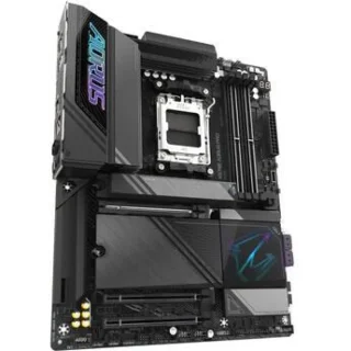Gigabyte X870E AORUS PRO AM5 ATX Motherboard – AMD X870E Chipset, Socket AM5 for Ryzen 7000/8000/9000 CPUs, DDR5 up to 8000 MT/s (OC), 16+2+2 Digital VRM, 4x DIMM, 4x M.2 (3x PCIe 5.0 + 1x PCIe 4.0), Wi-Fi 7 & Bluetooth 5.3, 2.5 GbE LAN, USB4/USB 3.2, HDMI 2.1, Realtek ALC1220 Audio – High-Performance PC/Gaming Board