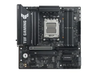 ASUS TUF GAMING B850M-E WIFI AM5 Micro-ATX Motherboard – AMD B850 Chipset, Socket AM5 for Ryzen 7000/8000/9000, DDR5 up to 8000 MT/s, 4x DIMM, 1x PCIe 5.0 x16 & 2x PCIe 4.0 M.2, Wi-Fi 6E (802.11ax) & Bluetooth 5.3, 2.5 Gb Ethernet, USB 3.2 Gen2 Type-C & HDMI 2.1, 7.1 Audio – Compact High-Performance Gaming/PC Board