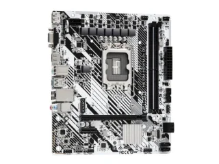 ASRock H610M-HDV/M.2+ D5 DDR5 Micro-ATX Motherboard – Intel H610 LGA1700 Socket, Dual Channel DDR5 up to 5600, 2x DIMM, 1x Ultra M.2 PCIe Gen3x4, 4x SATA3, 1x PCIe 4.0 x16, Realtek Gigabit LAN, 7.1 HD Audio, USB-C & USB3.2, HDMI/DisplayPort/D-Sub I/O
