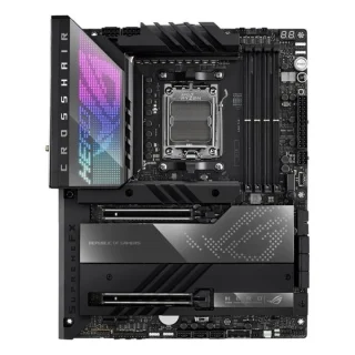 ASUS ROG CROSSHAIR X670E HERO AMD X670 ATX Motherboard – Socket AM5 for Ryzen 9000/8000/7000 CPUs, DDR5 8000+ (OC) Support, 5x M.2 (PCIe 5.0/4.0), Dual PCIe 5.0 x16, Wi-Fi 6E & Intel 2.5Gb LAN, Dual USB4 Type-C, SupremeFX Audio, Pre-mounted I/O Shield, Q-Connector & Aura Sync RGB – High-End Gaming/DIY Board