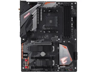 Gigabyte B450 AORUS PRO WIFI (Rev. 1.0) AMD B450 ATX Motherboard – AM4 Socket for Ryzen CPUs (5000/3000/2000/1000), 4xDDR4-3600+ (OC) up to 128 GB, Dual M.2 with Thermal Guard, Intel Wi-Fi 802.11ac + BT 4.2, Intel GbE LAN, HDMI/DVI Outputs, Realtek ALC1220-VB Audio, USB-C & USB 3.2 Gen2 Ports
