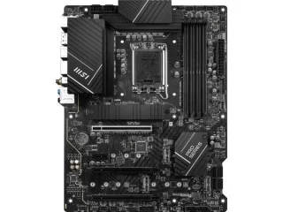 MSI PRO Z790-P WIFI DDR4 ATX Motherboard – Intel Z790 Chipset, LGA 1700 for 12th/13th/14th Gen CPUs, 4x DDR4 up to 5333+ MHz (OC), PCIe 5.0 & PCIe 4.0, 4x M.2 Slots, 2.5 Gb LAN & Wi-Fi 6E, HDMI 2.1 & DisplayPort, USB 3.2 Gen2x2 Type-C, Realtek ALC897 Audio – Professional Series