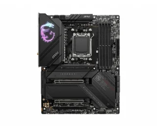 MSI MPG X670E CARBON WIFI AM5 ATX Motherboard – AMD X670E Chipset, Socket AM5 for Ryzen 7000/8000 Series, DDR5 Dual-Channel up to 7800+ MHz (OC), 4x M.2 (PCIe 5.0 & PCIe 4.0), PCIe 5.0 x16, Wi-Fi 6E & Bluetooth 5.2, 2.5G LAN, USB 3.2 Gen2x2 Type-C & Lightning USB 20G, Mystic Light RGB