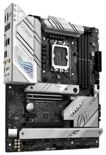 ASUS ROG STRIX B760-A GAMING WIFI ATX Motherboard – Intel B760 Chipset, LGA 1700 for Intel 12th/13th Gen CPUs, DDR5 up to 7800+ MHz (OC), PCIe 5.0 x16 & 3x M.2 Slots, Intel Wi-Fi 6E & Bluetooth 5.3, 2.5 Gb LAN, USB 3.2 Gen2x2 Type-C, Realtek ALC4080 7.1 Audio, Aura Sync RGB