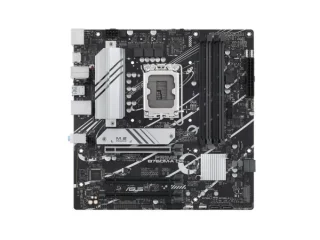 ASUS PRIME B760M-A D4 Intel B760 Micro-ATX Motherboard – LGA1700 for 12th/13th/14th Gen Core CPUs, DDR4 Dual-Channel up to 5333 OC, PCIe 4.0 x16 & Dual M.2, Realtek 2.5Gb LAN, USB 3.2 Gen2 & Gen1, HDMI 2.1 & DisplayPort, 4x SATA III, RGB Headers