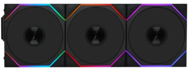 Lian Li UNI FAN TL Wireless 120 mm ARGB PWM 3-Pack – Wireless L-Wireless Controller Included, 3x 120 mm PWM Fans with Fluid Dynamic Bearings, Up to 2600 RPM, 90.1 CFM Airflow, 4-Pin PWM & SATA Power, Interlocking Modular Design, Black PC Cooling Fans - Featured Image