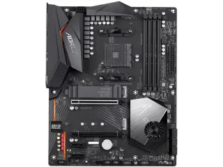 GIGABYTE X570 AORUS ELITE AMD X570 ATX Motherboard – AM4 Socket for AMD Ryzen CPUs, DDR4 Dual-Channel up to 4000 MHz, 4x DIMM, Dual PCIe 4.0 x16 + 2x PCIe 4.0 x1, 2x M.2 & 6x SATA 6 Gb/s Storage, Intel Gigabit LAN, HDMI, USB 3.2 Gen2/Gen1 & USB-C Header, Realtek ALC1200 7.1-Channel Audio, RGB Fusion 2.0