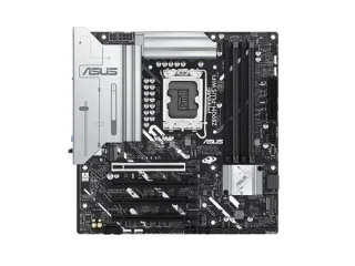 ASUS PRIME Z890M-PLUS WIFI Intel Z890 Micro-ATX Motherboard – LGA 1851 socket for Intel Core Ultra Series, DDR5 Dual-Channel up to ~7600 MT/s, 4 DIMM slots, 1x PCIe 5.0 x16 + multiple PCIe 4.0 slots, 3x M.2 NVMe & 6x SATA 6 Gb/s, Wi-Fi 7 (802.11be) & Bluetooth 5.4, 2.5 Gb Ethernet, USB 3.2 Gen2/Gen1 Type-A & USB-C, HDMI & DisplayPort, Realtek 7.1 audio