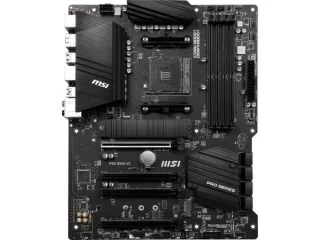 MSI PRO B550-VC ATX Motherboard – AMD B550 Chipset, Socket AM4, DDR4 up to 4400 MHz (OC), 4x DIMM Slots, PCIe 4.0 x16 & Multiple PCIe Expansion, Dual M.2 & SATA 6 Gb/s Storage, Realtek Gigabit LAN, USB 3.2 Gen2 Type-C & USB 3.2 Gen1, HDMI & DisplayPort, Flash BIOS Button – PRO Series