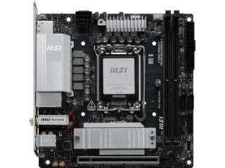 MSI PRO H810I WIFI Mini-ITX Motherboard – Intel H810 Chipset, LGA1851 for Intel Core Ultra, Dual-Channel DDR5-6400 (128 GB), PCIe 5.0 x16 & M.2 PCIe 4.0, Wi-Fi 7 & Bluetooth 5.4, Intel 2.5G LAN, HDMI 2.1 & DisplayPort 1.4, USB 20Gbps Type-C & USB 10Gbps, 7.1-Ch Audio for Compact PC Builds
