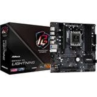 ASRock B650M PG Lightning AM5 Micro-ATX Motherboard – AMD B650 Chipset, AM5 Socket for Ryzen 7000/8000/9000 CPUs, DDR5 up to 7200+ OC, PCIe 4.0 & 3.0 x16, 3x M.2 (Gen5x4/Gen4x4/Gen4x2), 2.5G LAN, HDMI 2.1 & DisplayPort 1.4, USB 3.2 Gen2 & Gen1 Type-A/C, Realtek ALC897 7.1 Audio