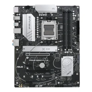 ASUS PRIME B650-PLUS ATX AMD B650 Motherboard – AM5 Socket for Ryzen 7000 Series, DDR5 Dual-Channel, 4x DIMM, 2x M.2 (PCIe 5.0 & 4.0), 4x SATA 6Gb/s, PCIe 4.0 x16, 2.5 Gb Ethernet, HDMI 2.1 & DisplayPort 1.4, USB-C & USB 3.2 Gen 2/Gen 1 Ports, Realtek 7.1 Audio – High-Performance ATX Mainboard