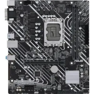 ASUS PRIME H610M-E D4-CSM LGA1700 Micro-ATX Motherboard – Intel H610 Chipset, DDR4 Dual Channel up to 3200 MT/s, 2x M.2 Slots (PCIe 3.0), PCIe 4.0 x16, Realtek 1 Gb Ethernet, HDMI 2.1, DisplayPort 1.4, VGA, USB 3.2 Gen1 & USB 2.0 Ports – Compact Board for 12th/13th/14th Gen Intel Builds