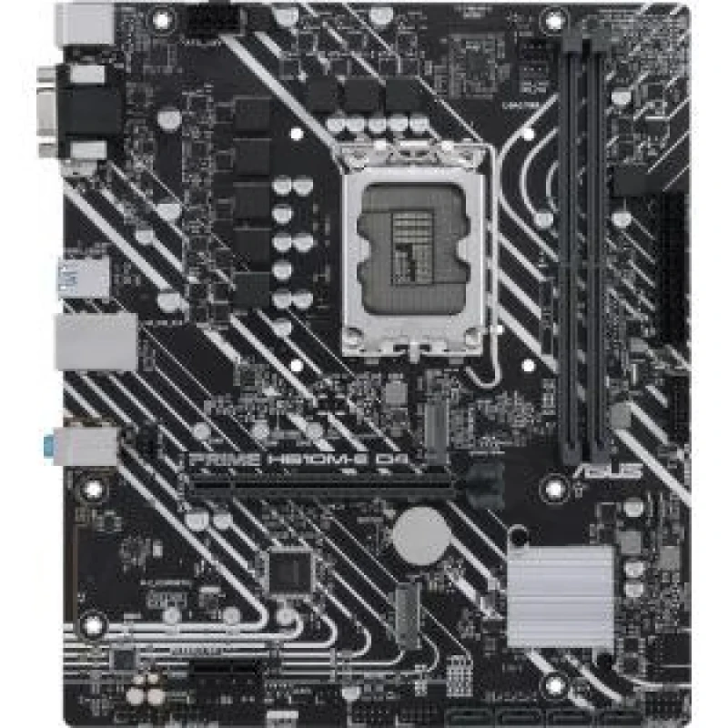 ASUS PRIME H610M-E D4-CSM LGA1700 Micro-ATX Motherboard – Intel H610 Chipset, DDR4 Dual Channel up to 3200 MT/s, 2x M.2 Slots (PCIe 3.0), PCIe 4.0 x16, Realtek 1 Gb Ethernet, HDMI 2.1, DisplayPort 1.4, VGA, USB 3.2 Gen1 & USB 2.0 Ports – Compact Board for 12th/13th/14th Gen Intel Builds - Featured Image
