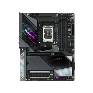 Gigabyte Z890 AORUS MASTER ATX Motherboard – Intel Z890 LGA1851 Socket for Intel Core Ultra Series, DDR5 Dual-Channel up to 9500 MT/s OC, 5x M.2 PCIe Slots (PCIe 5.0 & PCIe 4.0), Wi-Fi 7 & Bluetooth 5.4, 10 GbE LAN & Thunderbolt 4, 6x USB 3.2 Gen 2, HDMI & DisplayPort, Premium Power & Cooling for Gaming/Workstation Builds