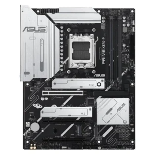 ASUS PRIME X870-P ATX AM5 Motherboard – AMD X870 Chipset, 4x DDR5 DIMM up to 8000+ MT/s, 4x M.2 PCIe Gen5/4 Storage, PCIe 5.0 x16 Graphics, 2.5Gb Ethernet, USB4 40 Gbps Type-C & USB 3.2 Gen2 Ports, Realtek 7.1 Audio, Pre-Mounted I/O Shield – High-Performance Desktop Board