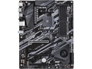 Gigabyte X570 UD ATX Motherboard – AMD X570 Chipset, AM4 Socket, DDR4 Dual-Channel up to 4733 MHz (OC), 6x SATA3 & PCIe 4.0 M.2, Ultra Durable 10+2 VRM, Realtek ALC887 Audio, Realtek Gigabit LAN, HDMI 2.0, Q-Flash Plus for Gaming & Productivity PCs