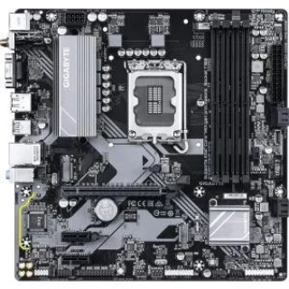 GIGABYTE B760M D3HP WIFI6 Micro-ATX Motherboard – Intel B760 Chipset, LGA1700 for 12th/13th/14th Gen Intel CPUs, DDR5 up to 5600 MHz, 2x PCIe 4.0 M.2 & 4x SATA3 Storage, Wi-Fi 6 & Bluetooth 5.3, Gigabit LAN, HDMI 2.1 & DisplayPort, Realtek ALC897 Audio, Durable Micro-ATX for Gaming & Productivity PCs