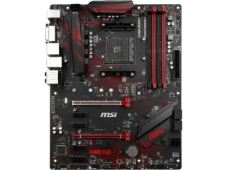MSI B450 GAMING PLUS ATX Motherboard – AMD B450 Chipset, AM4 Socket Ryzen Support (1st/2nd/3rd Gen), DDR4 up to 3466 MHz (OC), 6x SATA3 + M.2 Storage, PCIe 3.0 x16 & PCIe 2.0, Realtek Gigabit LAN, HDMI & DVI-D, Audio Boost 7.1, Core Boost & Flash BIOS Button for Gaming Builds