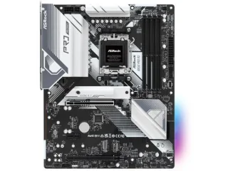 ASRock B650 PRO RS ATX Motherboard – AMD B650 AM5 Board, Supports AMD Ryzen 7000 Series CPUs, DDR5 up to 6400+ MHz (OC), 3x M.2 & 4x SATA Storage, PCIe 4.0 x16 + PCIe 3.0 x16, 2.5G LAN (Dragon RTL8125), HDMI & DisplayPort, USB 3.2 Gen2 Type-C & Gen1, Realtek 7.1 Audio, ATX Mainboard