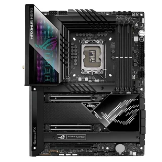 ASUS ROG MAXIMUS Z690 HERO Intel Z690 ATX Motherboard – LGA1700 socket for 12th/13th/14th Gen Intel CPUs, DDR5 up to 6400+ MHz, 5x M.2 slots, PCIe 5.0 x16, Dual Thunderbolt 4, Wi-Fi 6E & Bluetooth 5.2, Intel 2.5 Gb Ethernet, SupremeFX 7.1 audio, USB 3.2 Gen2x2 & USB-C, Aura Sync RGB, robust 20+1 power design for gaming/overclocking