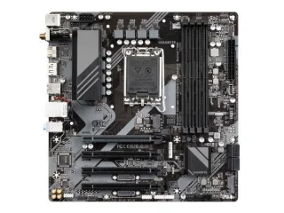 Gigabyte B760M C Intel B760 Micro-ATX Motherboard – LGA1700 for 12th/13th/14th Gen Intel CPUs, DDR5 Dual-Channel up to 7600 MT/s, 4x DIMM, PCIe 4.0 x16 & PCIe 3.0, 2x M.2 NVMe Slots, USB-C 20 Gb/s, Wi-Fi 5 & GbE LAN, HDMI & DP, Smart Fan 6 & Q-Flash Plus – Durable mATX board for gaming & productivity builds.