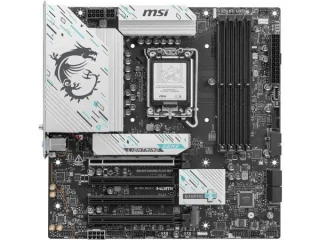 MSI B860M GAMING PLUS WIFI Micro-ATX Motherboard – Intel B860 Chipset, LGA1851 for Core Ultra Series CPUs, DDR5 up to 8800 MT/s OC, 4x DIMM, 3x M.2 (PCIe 5.0/4.0), Intel Killer Wi-Fi 7 & Bluetooth 5.4, 5 Gb LAN, Thunderbolt 4 Type-C, HDMI 2.1 & DisplayPort – High-Speed Gaming/AI PC Board