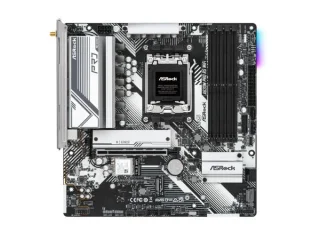 ASRock A620M Pro RS WiFi Micro-ATX AMD AM5 Motherboard – DDR5 Up to 7200+ OC, 4x DIMM, 3x M.2 PCIe Slots, HDMI 2.1 & DisplayPort, 802.11ax Wi-Fi 6E + Bluetooth 5.2, Realtek Audio & Gigabit LAN, Dual Antennas Included