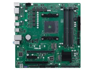 ASUS Pro B550M-C/CSM AMD B550 Micro-ATX Motherboard – Socket AM4 for Ryzen 3000/4000/5000 Series, 4x DDR4 DIMM (up to 128 GB), Dual M.2 PCIe, 4x SATA III, PCIe 4.0 x16, Realtek Gigabit LAN, HDMI 2.1 + DisplayPort, USB-C & USB-A, UEFI BIOS, Compact mATX Board