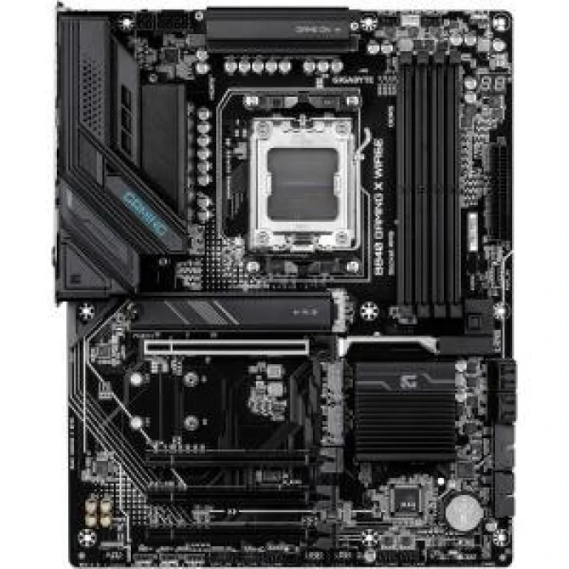 Gigabyte B840 GAMING X WIFI6E AMD B840 ATX Motherboard – AM5 Socket for Ryzen 7000/8000/9000 Series CPUs, DDR5 Dual-Channel up to 7600 MT/s, 3x M.2 (PCIe 4.0/3.0), PCIe x16 Slots, 2.5 GbE LAN, Wi-Fi 6E & Bluetooth 5.3, HDMI 2.1 & DisplayPort, Realtek ALC897 Audio - Featured Image