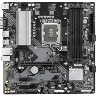 Gigabyte B760M D3HP Micro-ATX Motherboard – Intel B760 chipset, LGA1700 socket for 12th/13th/14th Gen Core/Pentium/Celeron, DDR5 5600 MHz support, 2x PCIe 4.0 M.2 slots, Realtek Gigabit LAN, HDMI 2.1/DisplayPort, USB 3.2 Gen1 & USB 2.0, 4x SATA III, 7.1 audio – budget micro-ATX board for gaming and productivity builds
