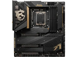 MSI MEG Z690 ACE Intel Z690 E-ATX Motherboard – LGA 1700 Socket for 12th/13th/14th Gen Intel Core, DDR5 Memory up to 6666 MT/s OC, 5x M.2 PCIe Slots, PCIe 5.0 x16, Dual Thunderbolt 4 USB-C, Dual 2.5 Gb LAN, Wi-Fi 6E & Bluetooth 5.2, 7x USB 3.2 Gen2, Realtek ALC4082 7.1 Audio & Premium Power Design