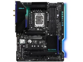 ASRock Z690 Extreme WiFi 6E Intel Z690 ATX Motherboard – LGA1700 for 12th/13th/14th Gen Intel CPUs, DDR4 Dual-Channel up to 5333+ (OC), 4x DIMM, PCIe 5.0/4.0/3.0, 8x SATA3, 3x M.2, 802.11ax Wi-Fi 6E & Bluetooth 5.x, 2.5G & Gigabit LAN, HDMI & DisplayPort, Realtek ALC1220 Audio
