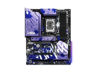 ASRock Z790 LiveMixer ATX Motherboard – Intel Z790 LGA1700 Support for 14th/13th/12th Gen Intel Core CPUs, 4x DDR5 up to 7200+ OC, PCIe 5.0 x16 + 2x PCIe 4.0 x16, 5x M.2 & 4x SATA3 Storage, 2.5 Gb LAN, 1x USB 3.2 Gen2x2 Type-C + Multiple USB 3.2/2.0 Ports, HDMI/DisplayPort/eDP, Realtek ALC897 Audio – Creator/High-I/O Board