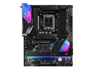 ASRock Z890 Lightning WiFi ATX Motherboard – Intel Z890 LGA1851 Socket, Dual Channel DDR5 up to 9466 MHz (OC), 4x DIMM, 1x PCIe 5.0 + Multiple PCIe 4.0, 4x M.2 & SATA Storage, 2x Thunderbolt 4 Type-C, Wi-Fi 7 (802.11be) + Bluetooth 5.4, Killer 2.5 Gb LAN, Realtek ALC1220 7.1 Audio, Flexible I/O Shield – High-Performance Gaming/Creator Board