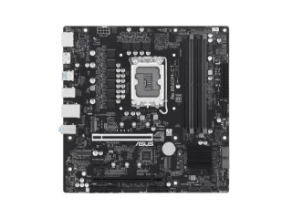 ASUS PRO B860M-CT-CSM Intel B860 Micro-ATX Motherboard – LGA1851 for Intel Core Ultra (Series 2) CPUs, 4x DDR5-8666 DIMM, PCIe 5.0 x16 + PCIe 4.0 x16/PCIe 4.0 x1, 2x M.2 & 4x SATA Storage, Gigabit LAN, HDMI + 2x DisplayPort, USB-C & USB-A Ports, Realtek 7.1 HD Audio – Corporate Stable Model Board