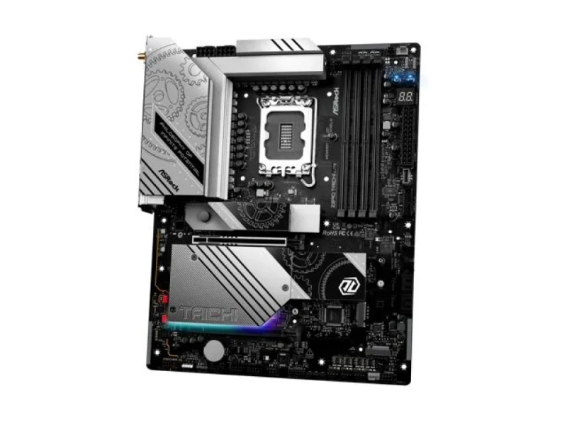 ASRock Z890 Taichi Lite ATX Motherboard – Intel Z890 Chipset, LGA1851 for Core Ultra CPUs, DDR5-9200+ OC Memory, 4x DIMM, PCIe 5.0 & PCIe 4.0, 2x Thunderbolt 4, HDMI 2.1, Wi-Fi 7 & Bluetooth 5.4, Dual 5 GbE/2.5 GbE LAN, Realtek ALC4082/ESS SABRE9219 Audio, USB 3.2 Gen2/Gen1 - Featured Image