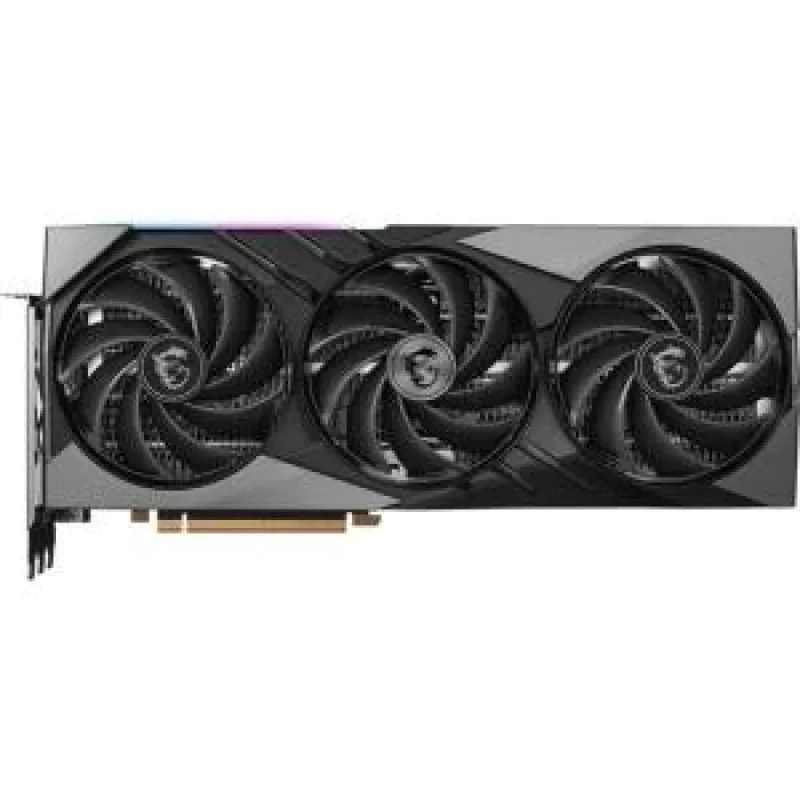 MSI RTX 4090 GAMING SLIM 24G – NVIDIA GeForce RTX 4090 24GB GDDR6X Graphics Card, PCIe 4.0 x16, 384-bit Memory, 2595 MHz Boost, TRI FROZR 3 Cooling with TORX Fan 5.0, Triple Fan Black PCIe GPU, 322 mm Length, 1x HDMI 2.1 & 3x DisplayPort 1.4a Outputs, 450 W TDP for 4K/8K Gaming & Creative Workloads - Featured Image