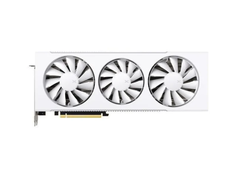 XFX Quicksilver Magnetic Air Radeon RX 7800 XT 16GB White 337 mm Graphics Card – AMD RDNA 3 RX 7800 XT GPU, 16 GB GDDR6 256-bit Memory, PCIe 4.0 x16 Interface, Triple Magnetic Air Cooling Fans, 3x DisplayPort 2.1 & HDMI 2.1 Outputs, Dual 8-Pin Power, 3.5-Slot Arctic White PCIe GPU for 1440p/4K Gaming & Creator Workloads - Featured Image