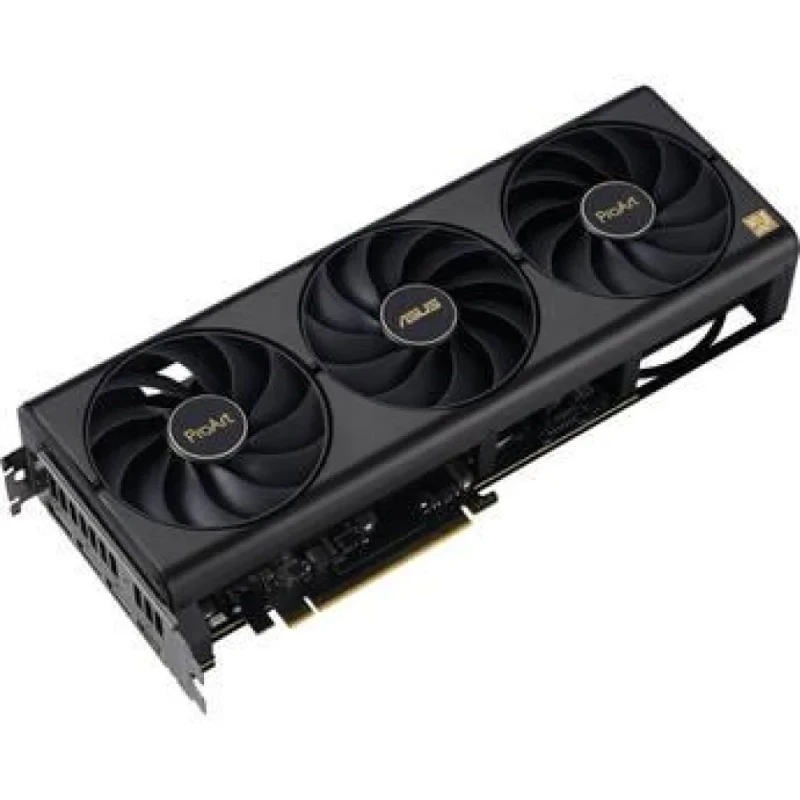 ASUS ProArt GeForce RTX 4070 Ti 12GB Black GDDR6X PCIe 4.0 Graphics Card – NVIDIA Ada Lovelace RTX 4070 Ti GPU, 7680 CUDA Cores, 21 Gbps 12 GB GDDR6X, 192-bit, Axial-Tech Triple Fans, 2.5-Slot, 300 mm, 1x HDMI 2.1a & 3x DisplayPort 1.4a Outputs, Creator-Focused GPU - Featured Image