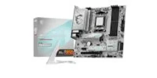 MSI B850M GAMING PLUS WIFI AM5 micro-ATX Motherboard – AMD B850 Chipset, Socket AM5 for Ryzen 7000/8000/9000 Series, DDR5 up to 8200+ MT/s (OC), Dual-Channel Memory up to 256 GB, Wi-Fi 7 + Bluetooth, Realtek 5 Gb LAN, PCIe 5.0 & 4.0 M.2, 4x SATA III, HDMI 2.1 & DisplayPort, USB 3.2 Gen2 Type-C/A, 7.1 Audio