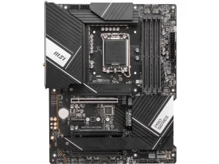 MSI PRO Z790-A WIFI DDR4 Intel Z790 ATX Motherboard – LGA1700 for 12th/13th/14th Gen Intel Core/Pentium/Celeron CPUs, DDR4 up to 5333+ MHz (OC), 4x M.2 PCIe 4.0, 6x SATA 6 Gb/s, 2.5 Gb LAN & Intel Wi-Fi 6E/Bluetooth 5.3, PCIe 5.0 x16, USB 3.2 Gen2/Gen2x2, Realtek ALC4080 7.1 Audio