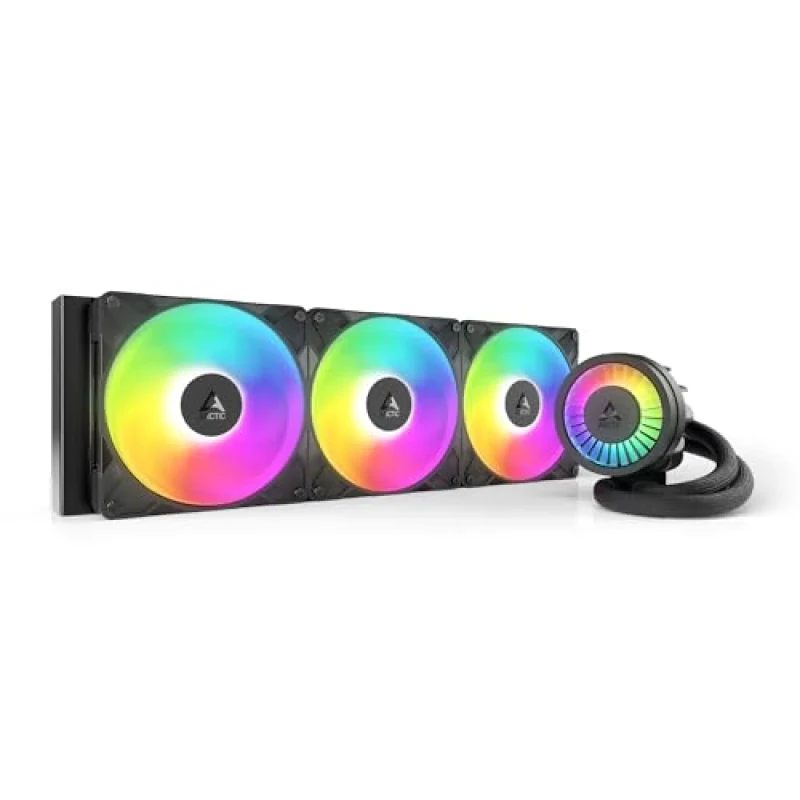 ARCTIC Liquid Freezer III Pro A-RGB - 400 - 2500 RPM, Black color, AIO Watercooler, 420mm radiator - Featured Image