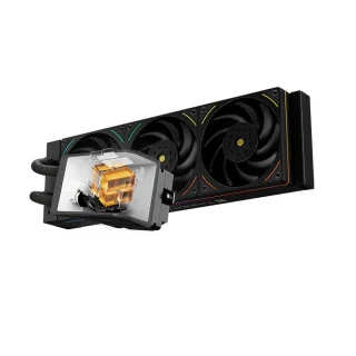 Thermalright Wonder Vision 360 UB ARGB - 2150 RPM, 27 dB, Black color, AIO Watercooler, 360mm radiator