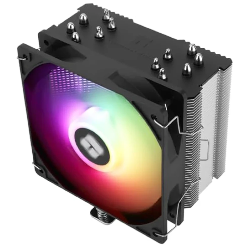 Thermalright Burst Assassin 120 SE ARGB - 1550 RPM, 25.6 dB, Black/Silver color, Air cooler - Featured Image