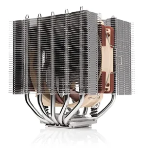 Noctua NH-D12L - 450 - 2000 RPM, 18.8 - 22.6 dB, Beige/Brown color, Air cooler