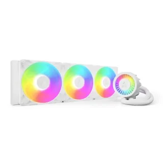 ARCTIC Liquid Freezer III Pro A-RGB - 400 - 2500 RPM, White color, AIO Watercooler, 420mm radiator