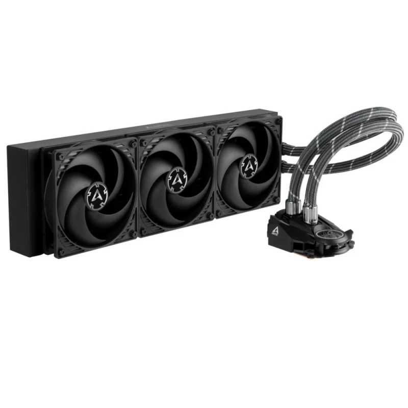 ARCTIC Liquid Freezer II 420 - 200 - 1700 RPM, Black color, AIO Watercooler, 420mm radiator - Featured Image